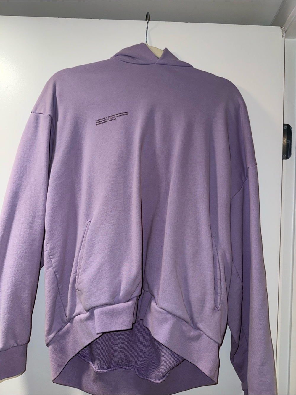 Pangaia Lavender Pullover Hoodie - Light Purple